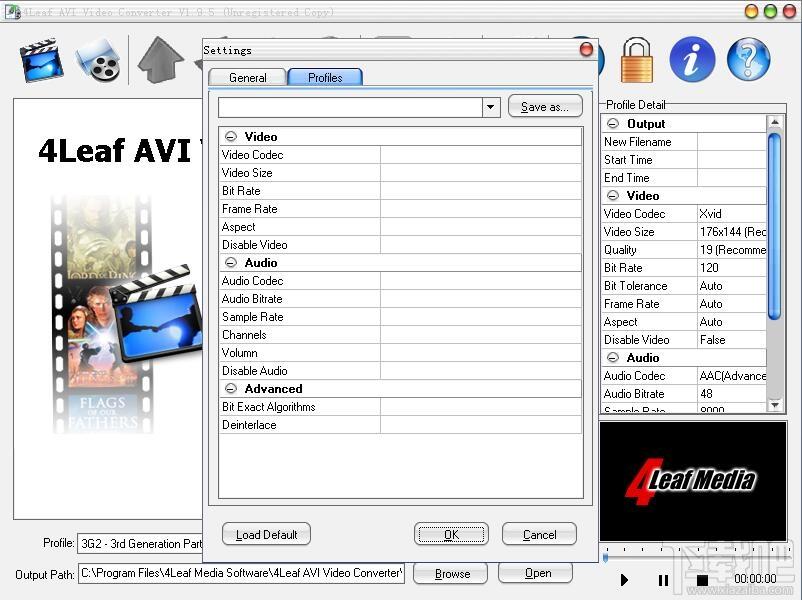 4Leaf AVI Video Converter,avi格式转换,avi转换