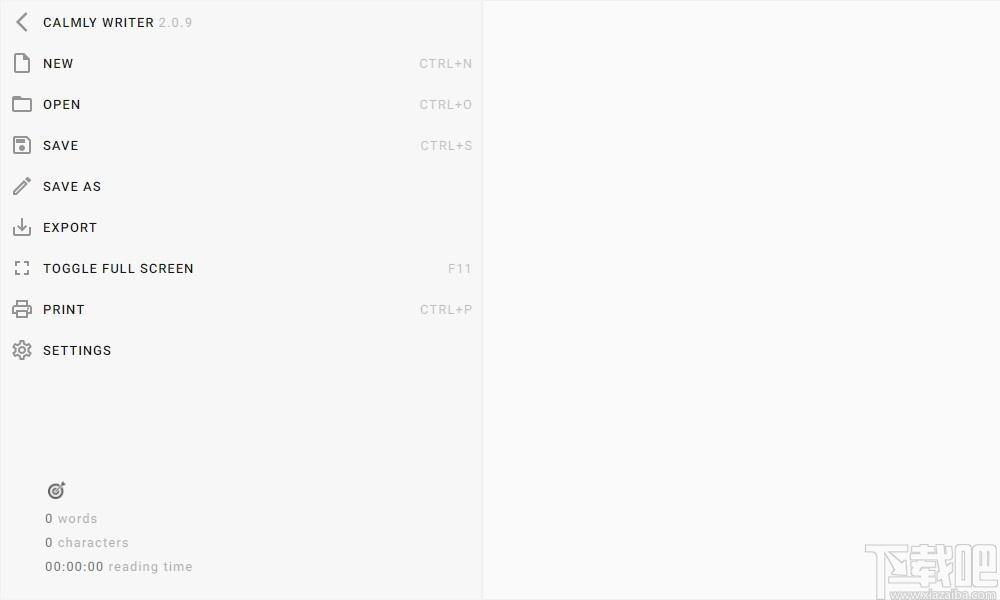 Calmly Writer下载,专注桌面写作程序,文字处理,写作软件