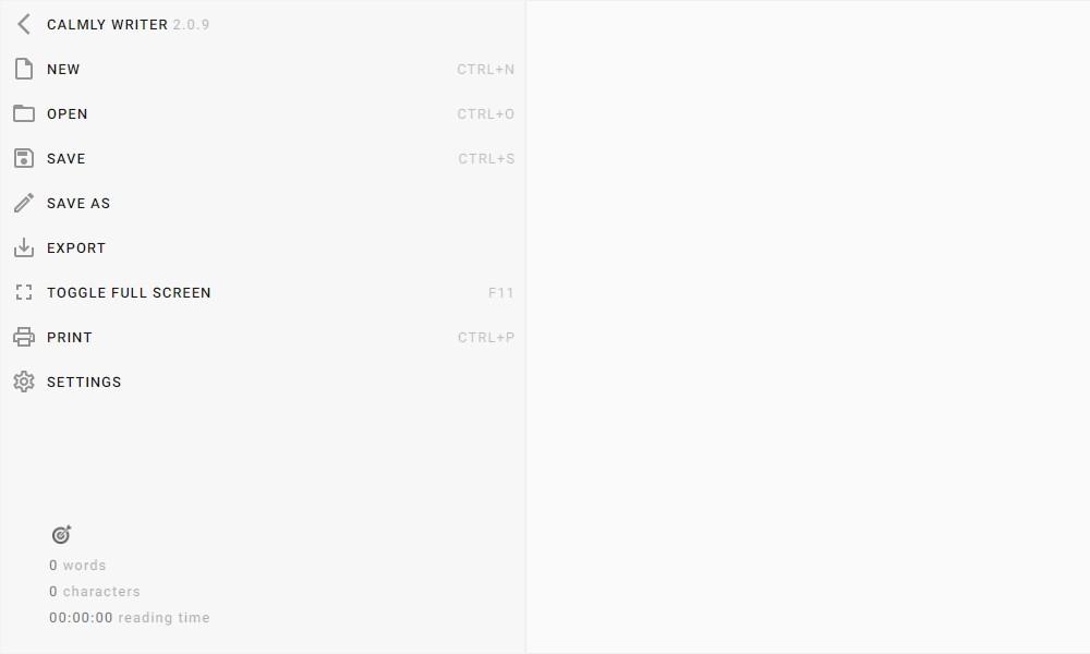 Calmly Writer下载,专注桌面写作程序,文字处理,写作软件