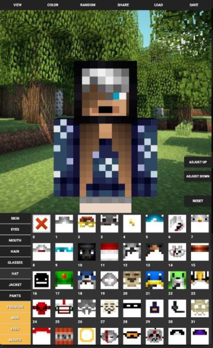 我的世界人物皮肤编辑器手机版(custom skin creator)下载,我的世界app,皮肤app,我的世界人物皮肤编辑器